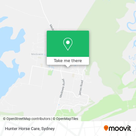 Hunter Horse Care map