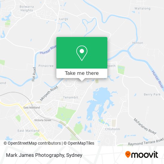 Mark James Photography map