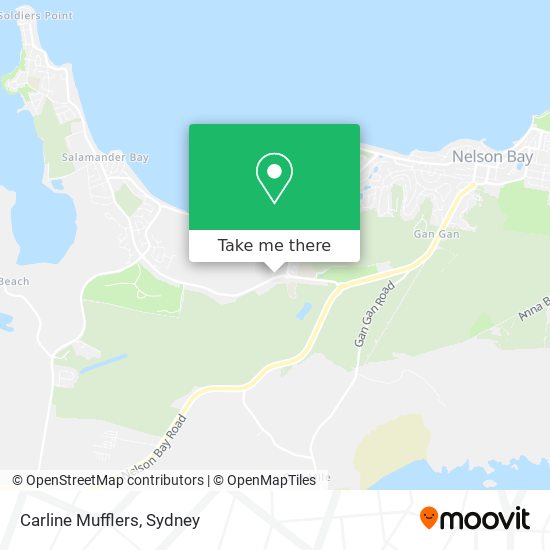 Carline Mufflers map