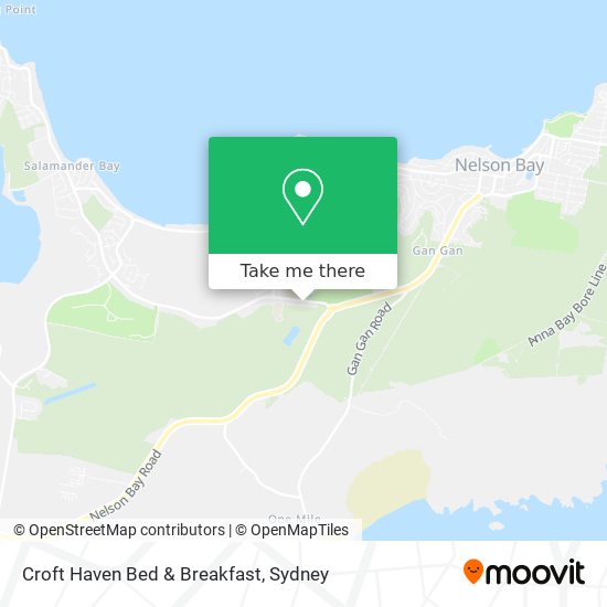 Croft Haven Bed & Breakfast map