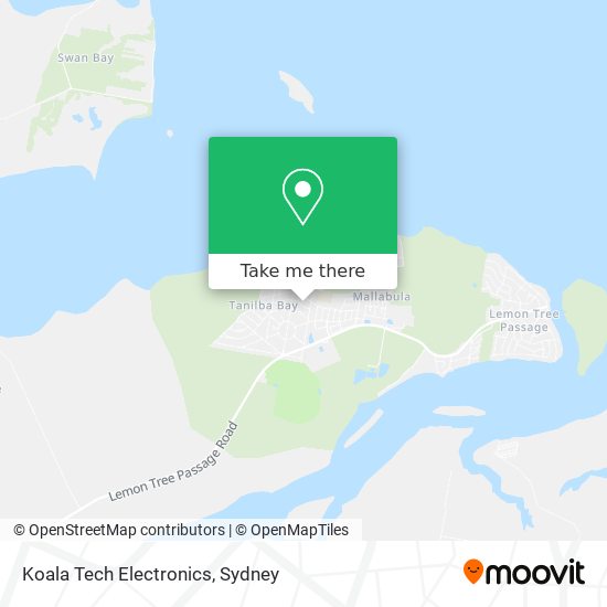 Koala Tech Electronics map