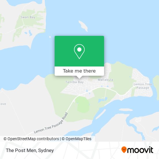 The Post Men map