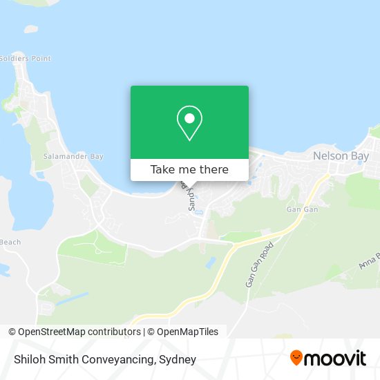 Shiloh Smith Conveyancing map