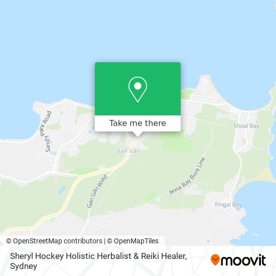 Sheryl Hockey Holistic Herbalist & Reiki Healer map