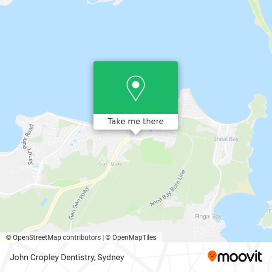 John Cropley Dentistry map