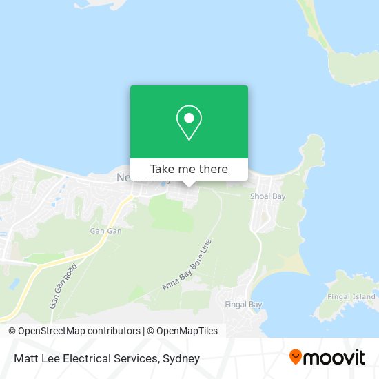 Matt Lee Electrical Services map