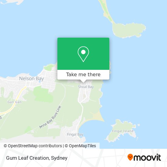 Gum Leaf Creation map
