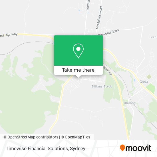 Mapa Timewise Financial Solutions