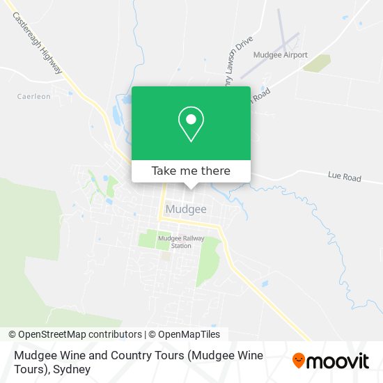 Mudgee Wine and Country Tours (Mudgee Wine Tours) map