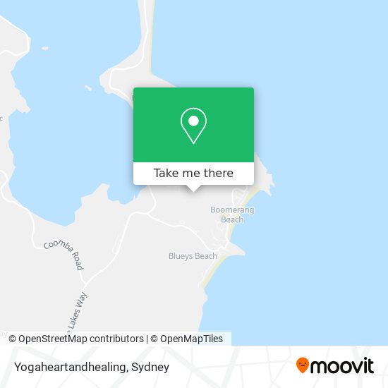 Yogaheartandhealing map