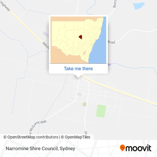 Narromine Shire Council map