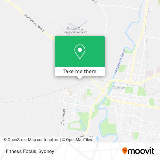 Fitness Focus map