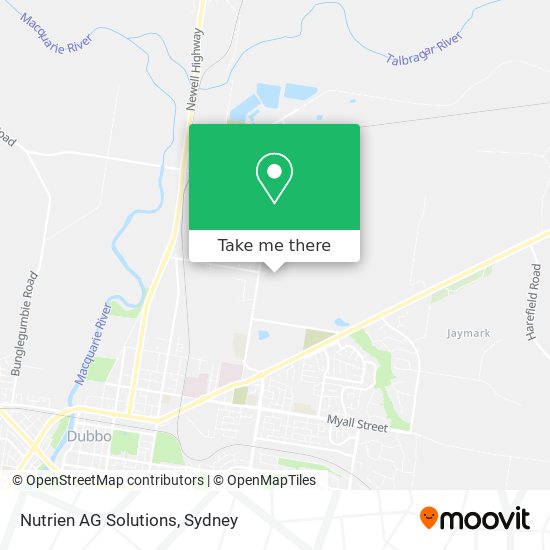 Nutrien AG Solutions map