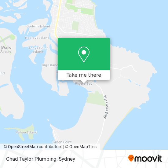 Mapa Chad Taylor Plumbing