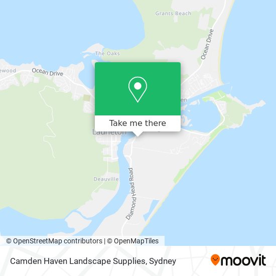 Camden Haven Landscape Supplies map