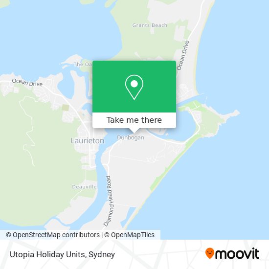 Utopia Holiday Units map