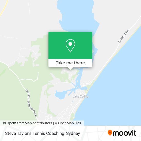 Steve Taylor's Tennis Coaching map