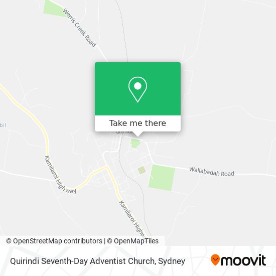 Quirindi Seventh-Day Adventist Church map