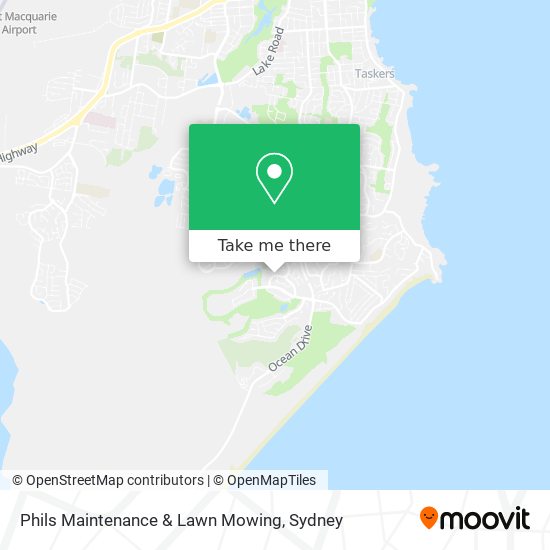 Phils Maintenance & Lawn Mowing map
