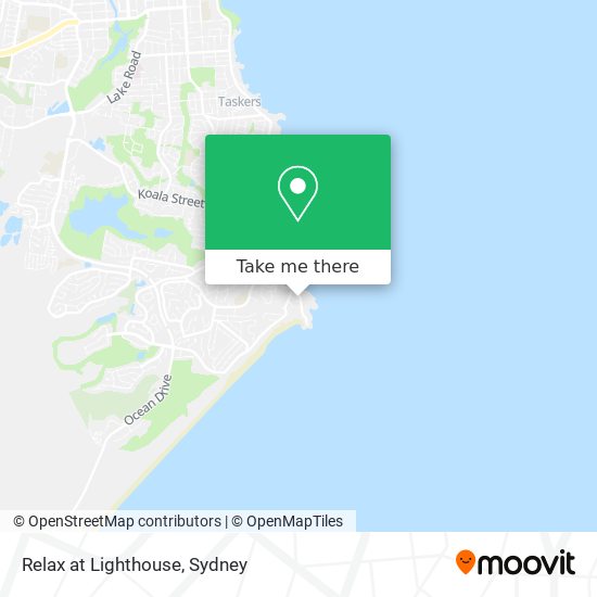Relax at Lighthouse map