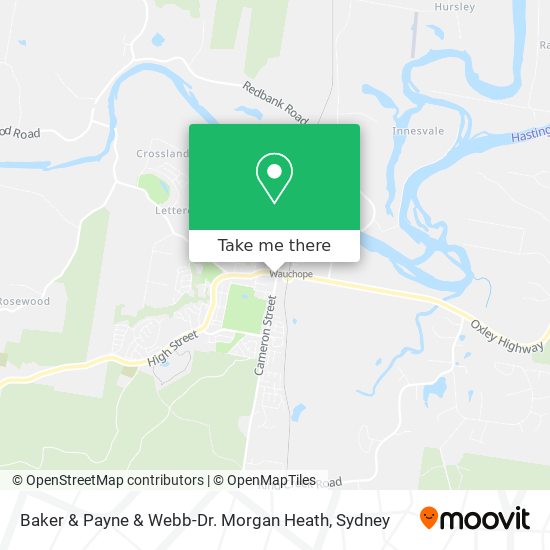 Baker & Payne & Webb-Dr. Morgan Heath map