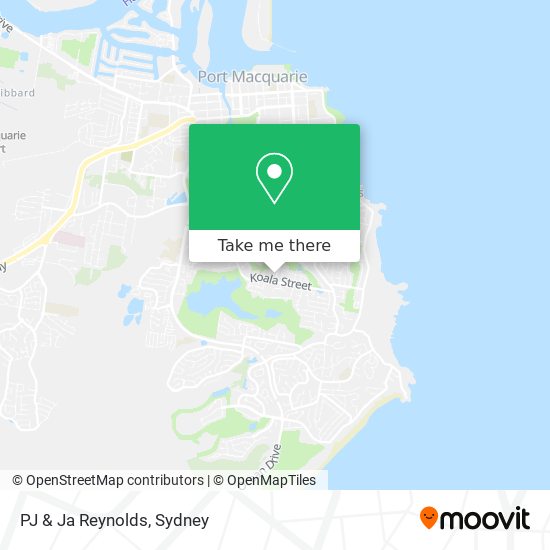 PJ & Ja Reynolds map