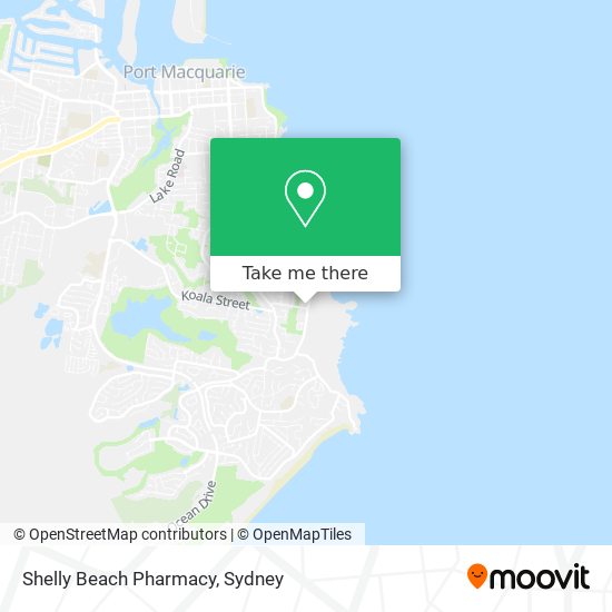 Shelly Beach Pharmacy map