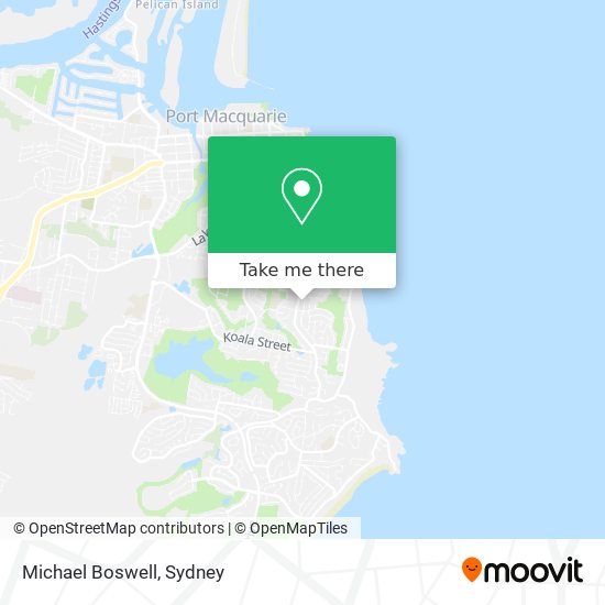 Michael Boswell map