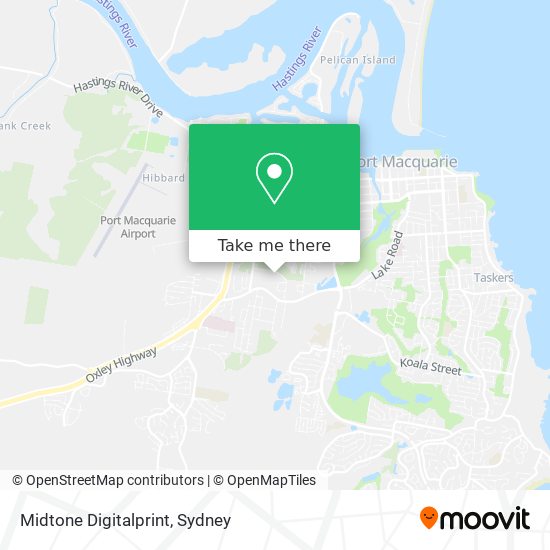 Midtone Digitalprint map