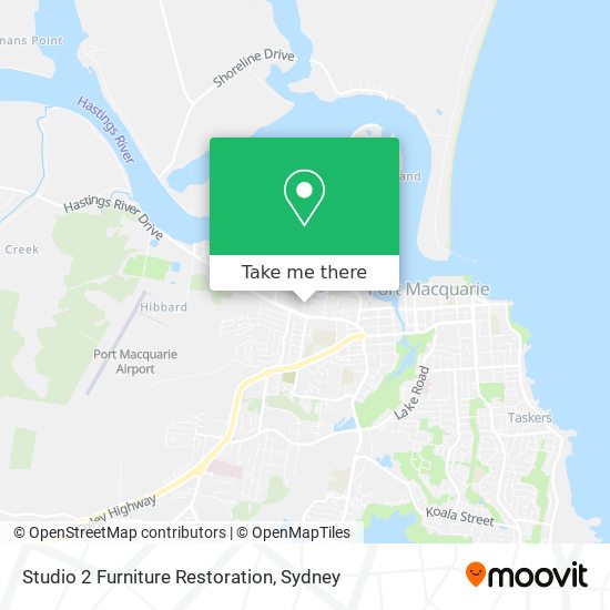 Studio 2 Furniture Restoration map