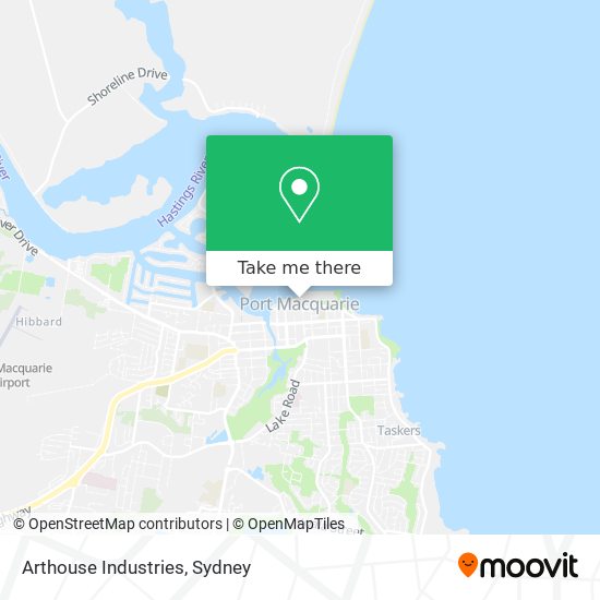 Arthouse Industries map