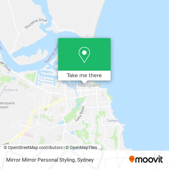 Mirror Mirror Personal Styling map