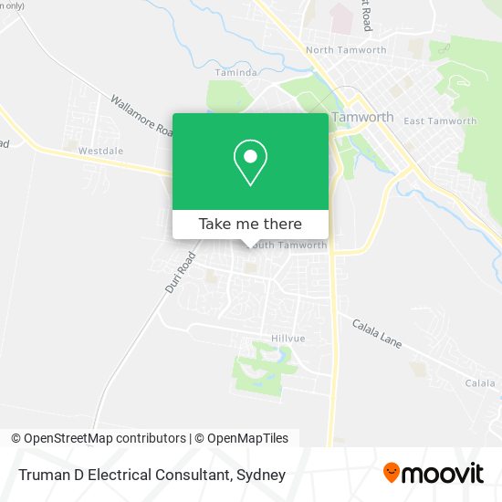 Truman D Electrical Consultant map