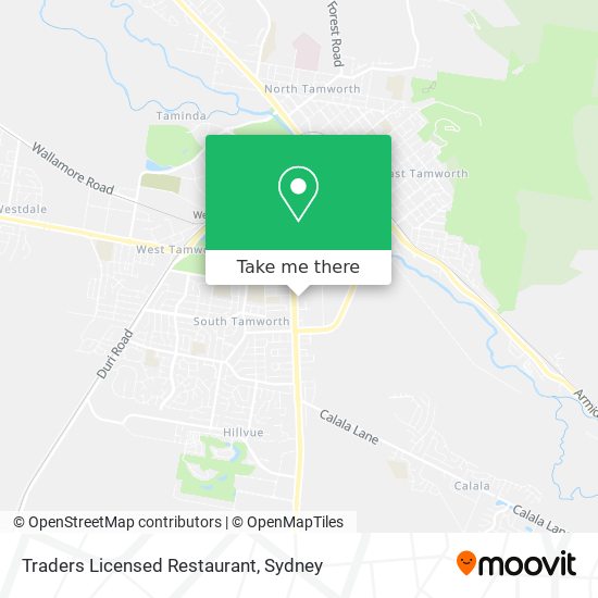 Traders Licensed Restaurant map