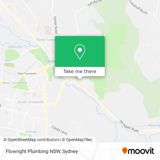 Flowright Plumbing NSW map