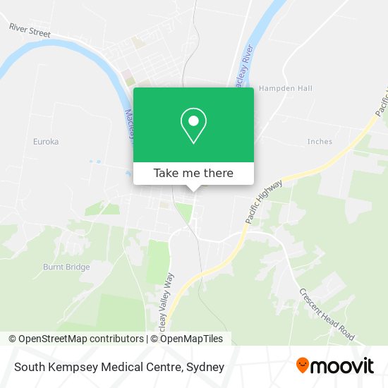 South Kempsey Medical Centre map