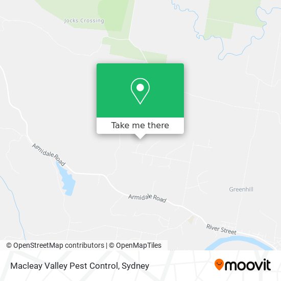 Macleay Valley Pest Control map