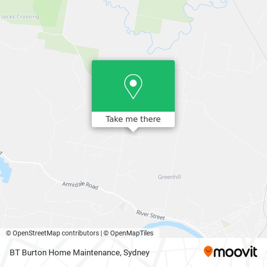 Mapa BT Burton Home Maintenance