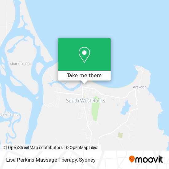 Mapa Lisa Perkins Massage Therapy