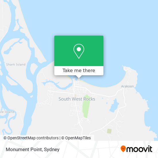 Monument Point map