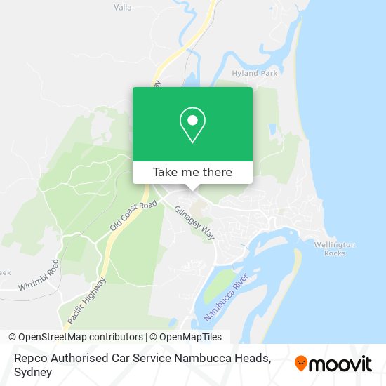Repco Authorised Car Service Nambucca Heads map