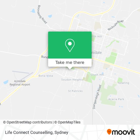 Mapa Life Connect Counselling