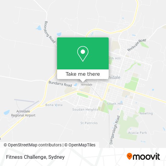 Fitness Challenge map