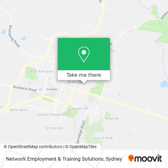 Network Employment & Training Solutions map