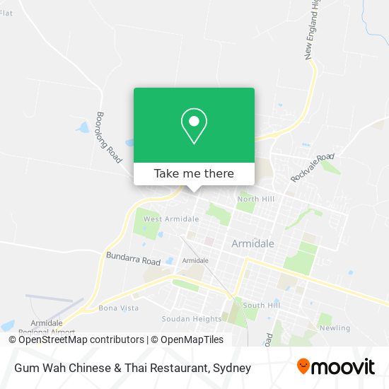 Gum Wah Chinese & Thai Restaurant map