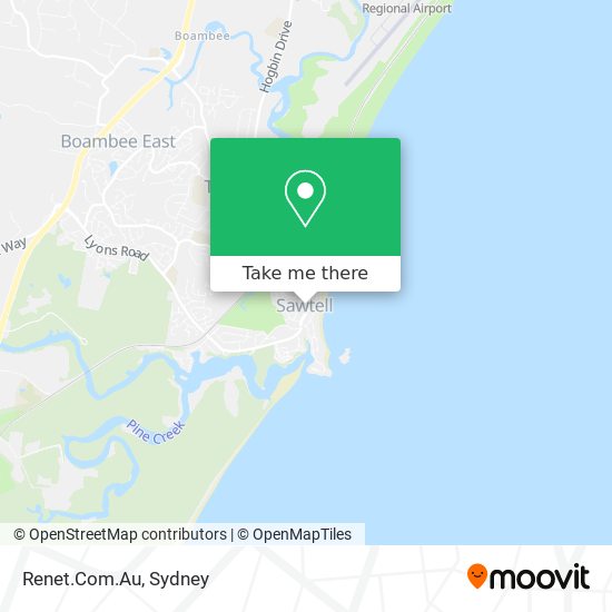 How to get to Renet.Com.Au in Sawtell by Train or Bus?