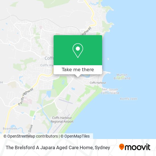 The Brelsford A Japara Aged Care Home map