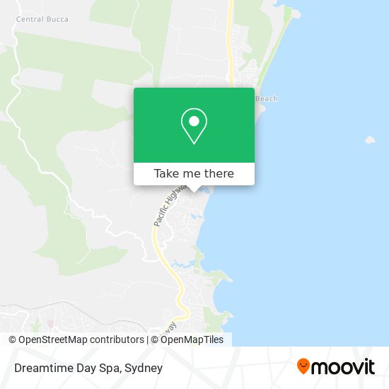 Dreamtime Day Spa map