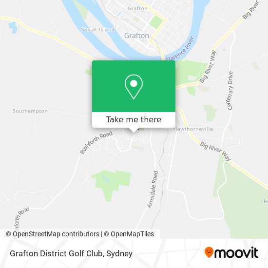 Grafton District Golf Club map