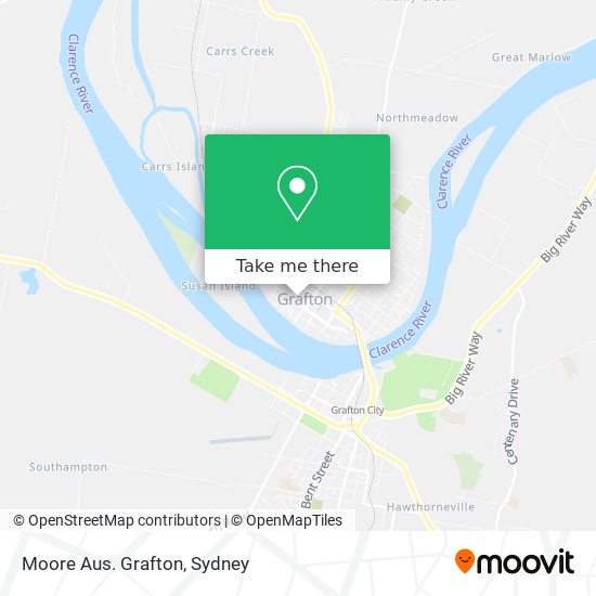 Moore Aus. Grafton map